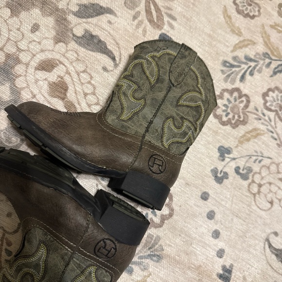 Roper Boys Cody Toddler Western Boots Size 6 - Picture 6 of 8
